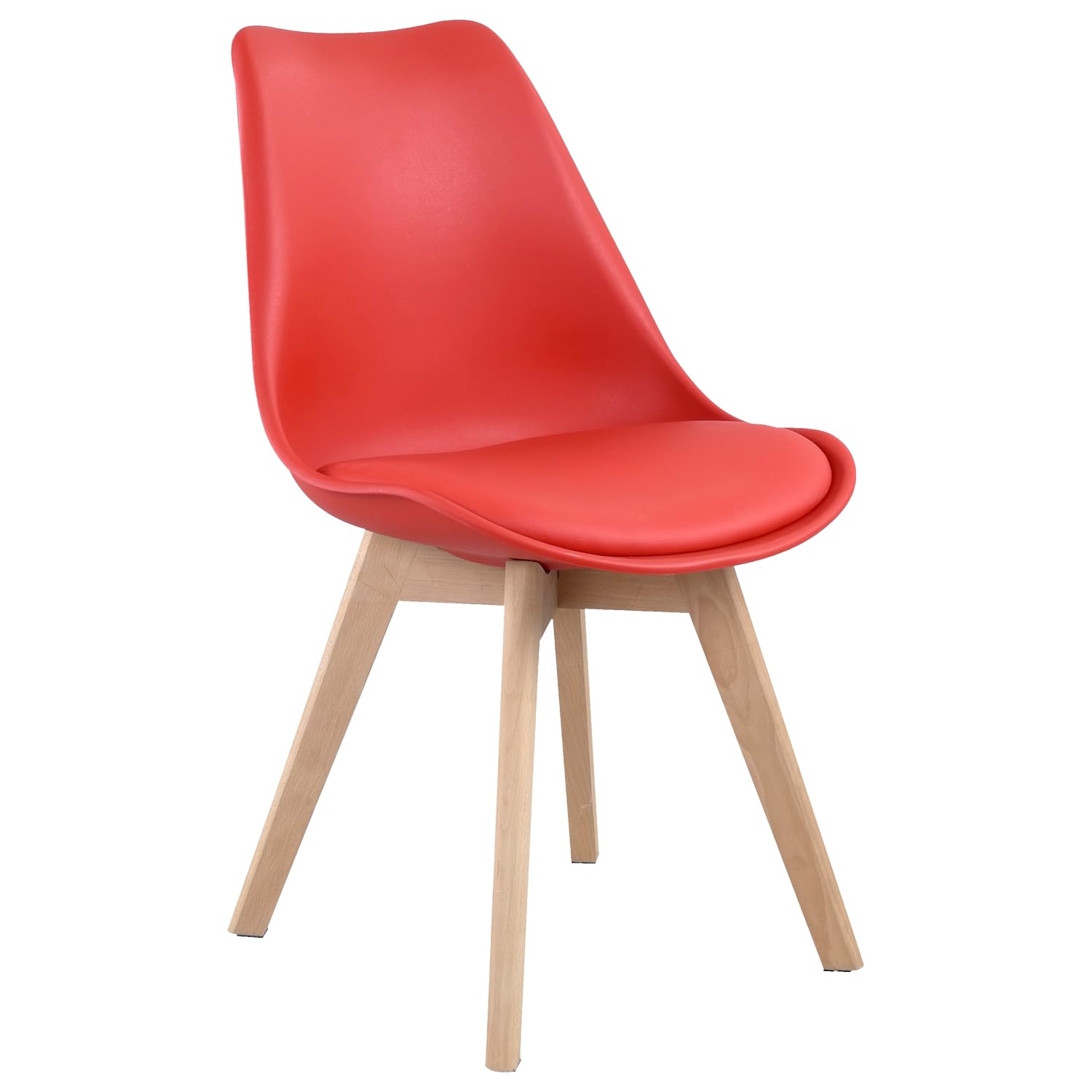happy-garden-bari-nora-chaises-scandinaves-rouges-lot-de-4 image 4