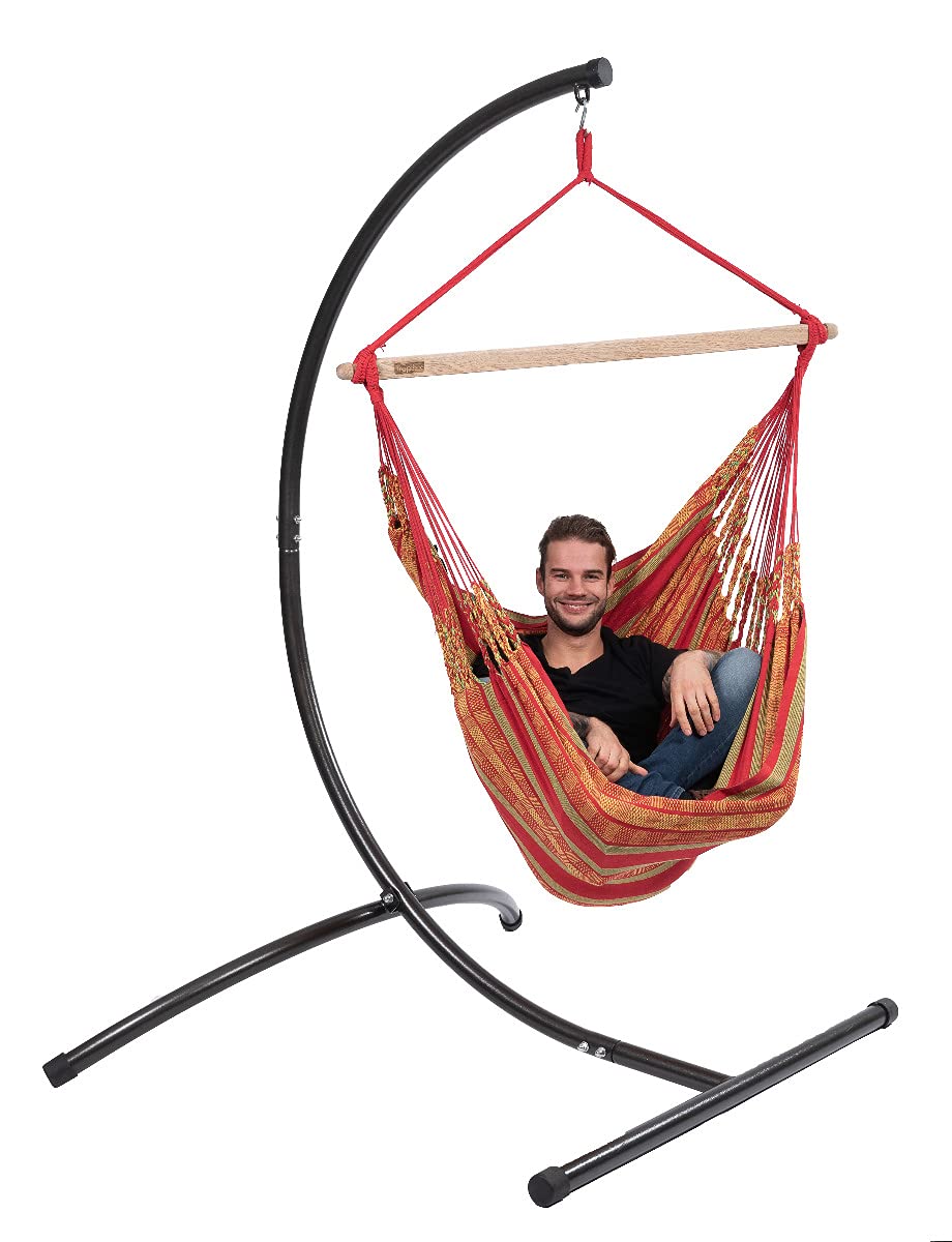 tropilex-chill-orange-chaise-hamac-suspendue-1-personne image 3