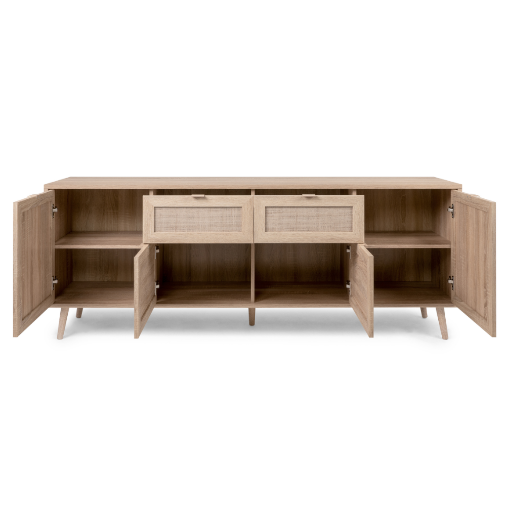 concept-usine-tivat-buffet-4-portes-ch-ne-180-cm image 5