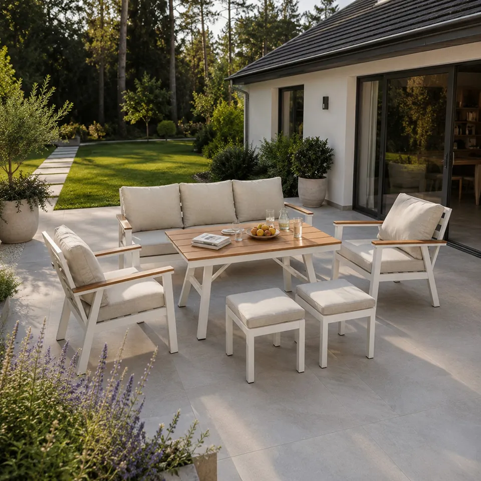 concept-usine-apia-salon-de-jardin-7-places-beige-poufs image 1
