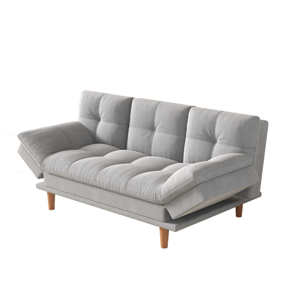 concept-usine-kalmar-canap-convertible-tissu-3-places-gris image 6