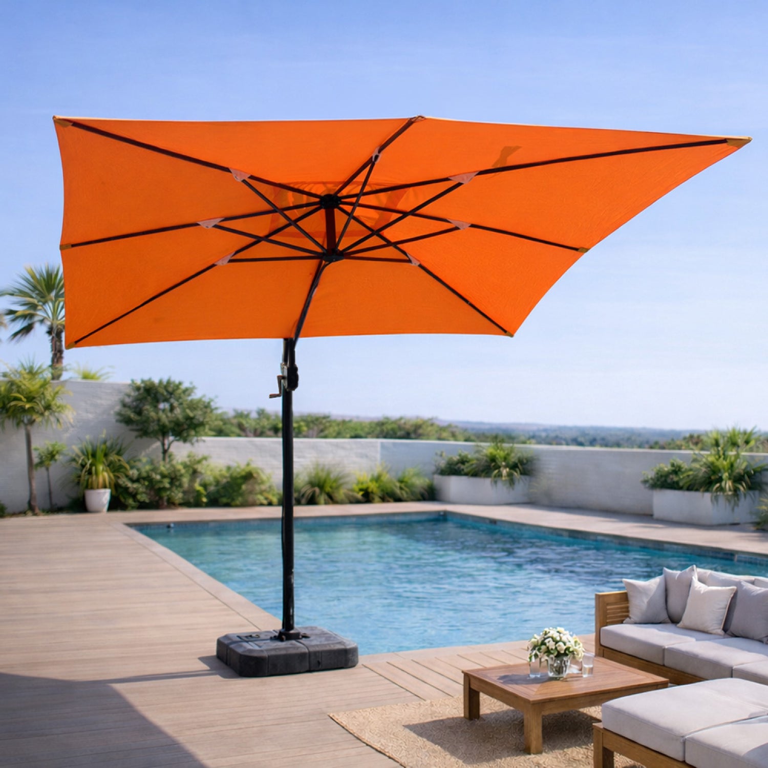 concept-usine-cesare-parasol-d-port-taupe-3x4-m-d-perlant image 3