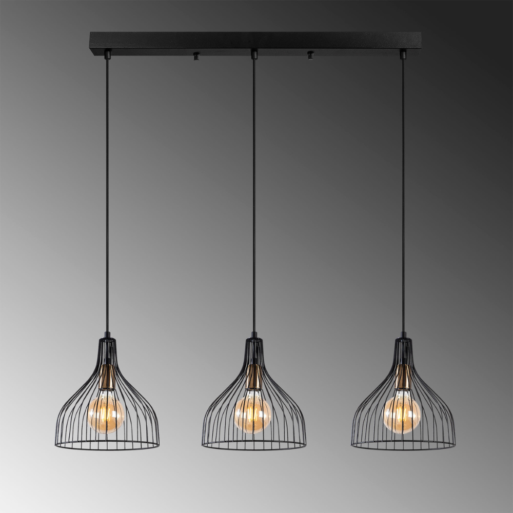 concept-usine-marie-plafonnier-m-tal-noir-3-lampes image 4