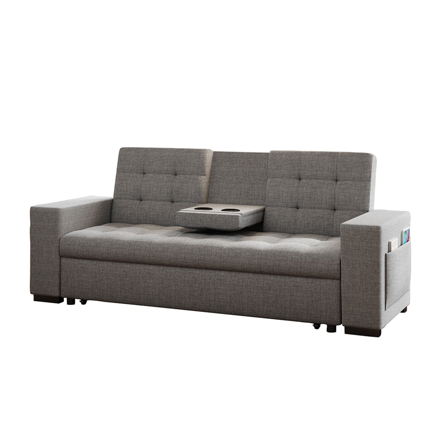 concept-usine-noho-canap-convertible-3-places-tissu-gris-fonc image 7