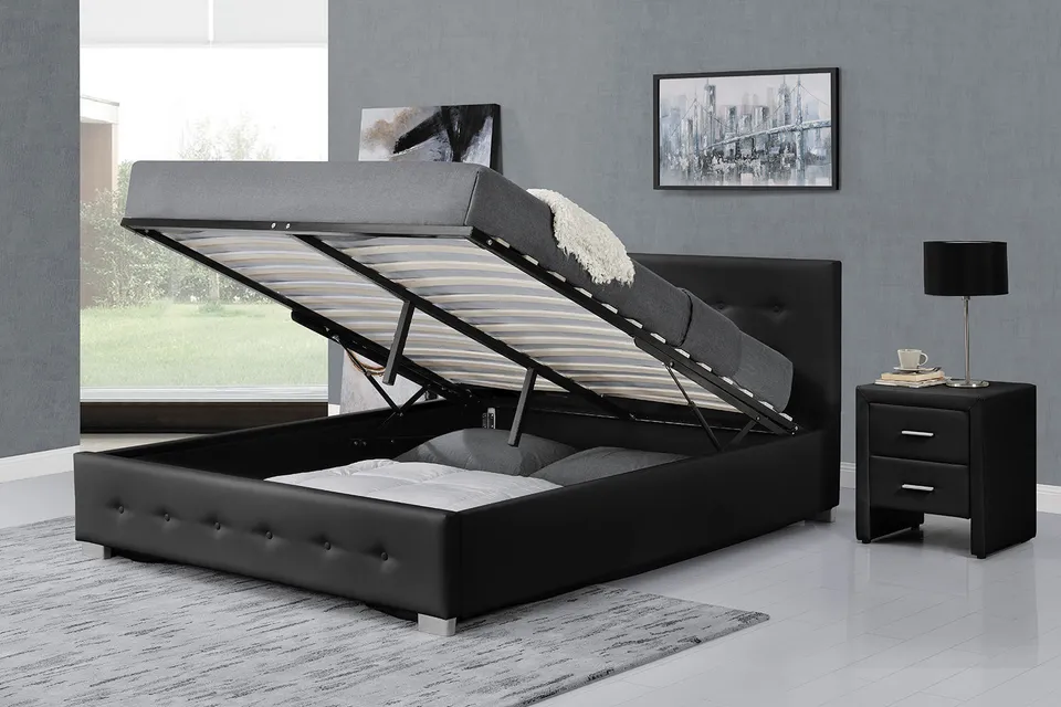 concept-usine-newington-lit-coffre-simili-cuir-noir-160x200 image 1