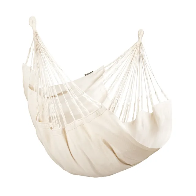 la-siesta-cumbia-hamac-toile-latte-comfort-coton-bio-2-personnes image 1