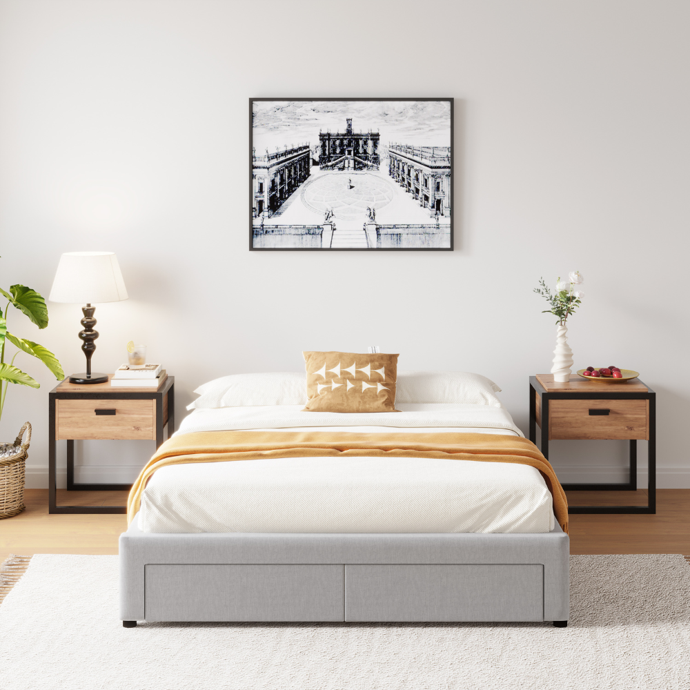 concept-usine-sacramento-lit-tiroirs-gris-160x200 image 3