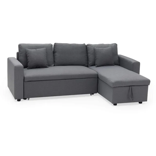 happy-garden-firenze-clark-canap-angle-convertible-gris-3-places image 1