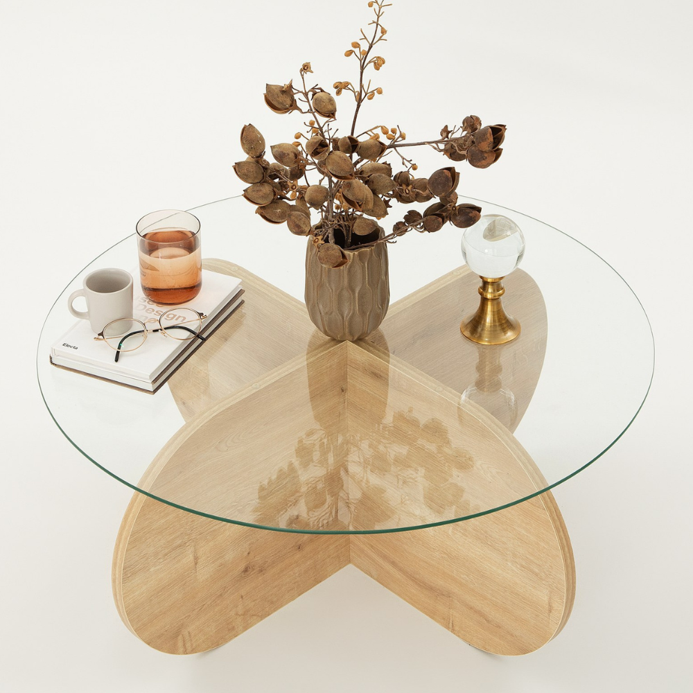 concept-usine-ribe-table-basse-ronde-bois-verre-design image 6