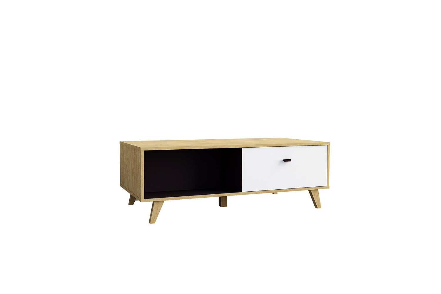 concept-usine-skadi-table-basse-bois-blanc-tiroir image 3