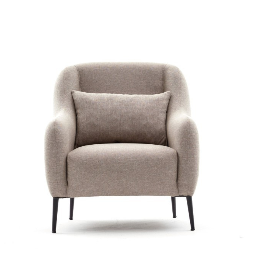 concept-usine-brissett-fauteuil-1-place-beige-lin-avec-coussin image 4