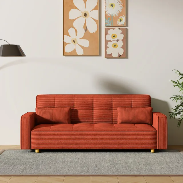 concept-usine-copenhague-canap-convertible-beige-velours-c-tel image 1