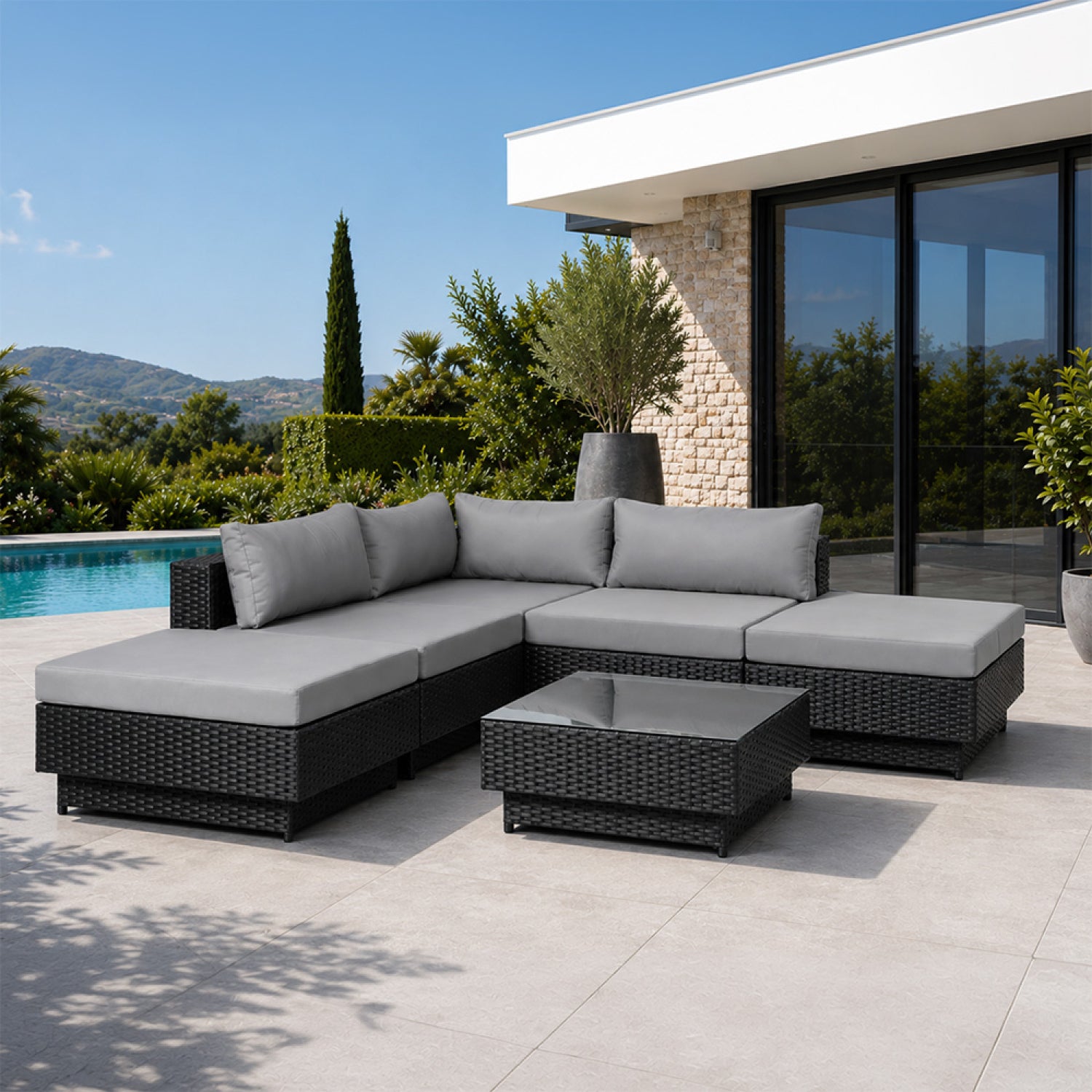 concept-usine-amorgos-salon-jardin-modulable-noir-gris-5-pl image 1