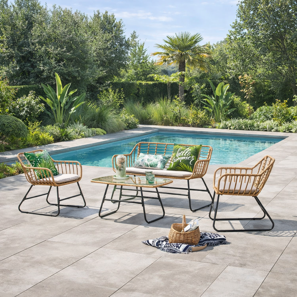 concept-usine-parea-salon-de-jardin-4-places-r-sine-beige image 1
