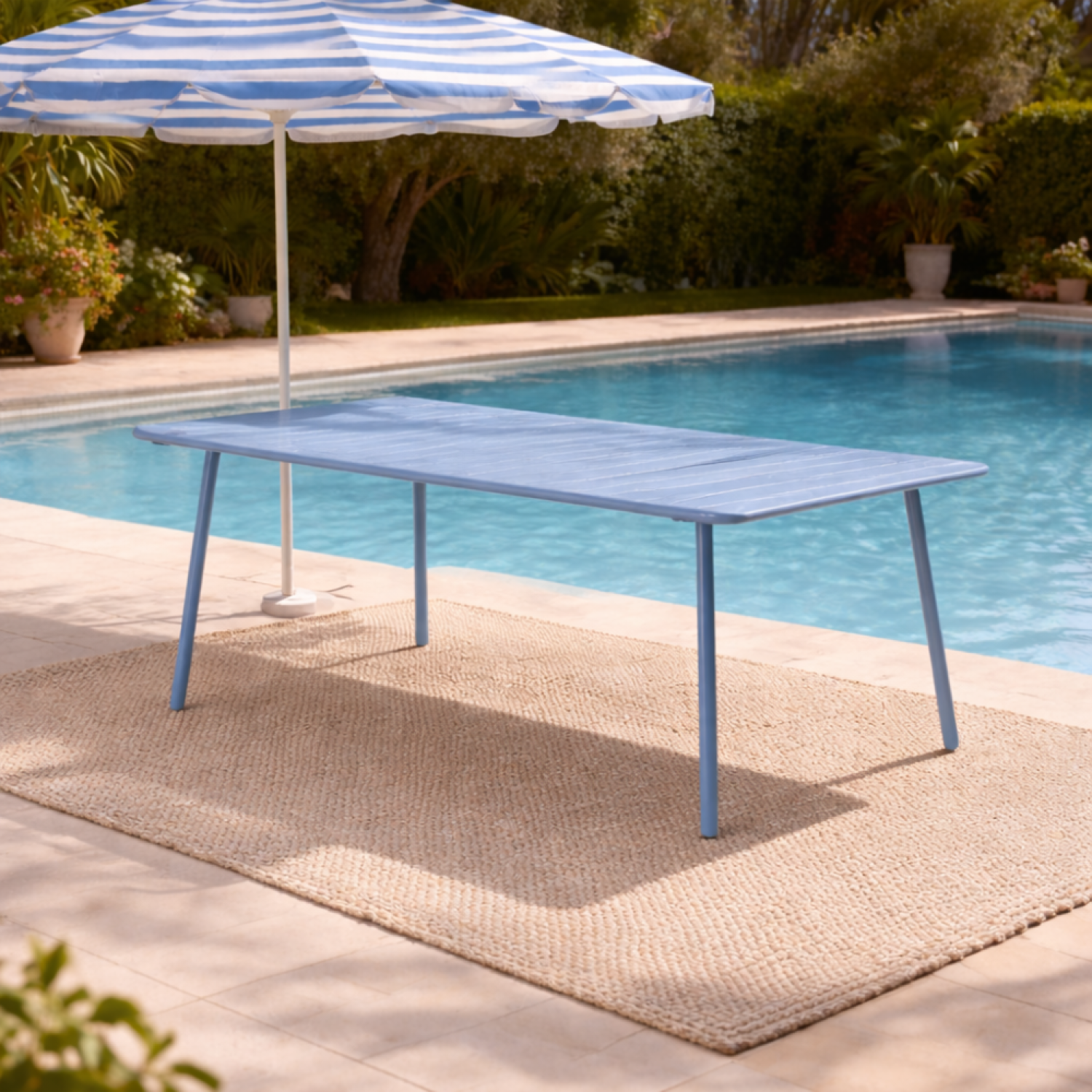 concept-usine-bergame-table-de-jardin-10-12-places-bleue image 3