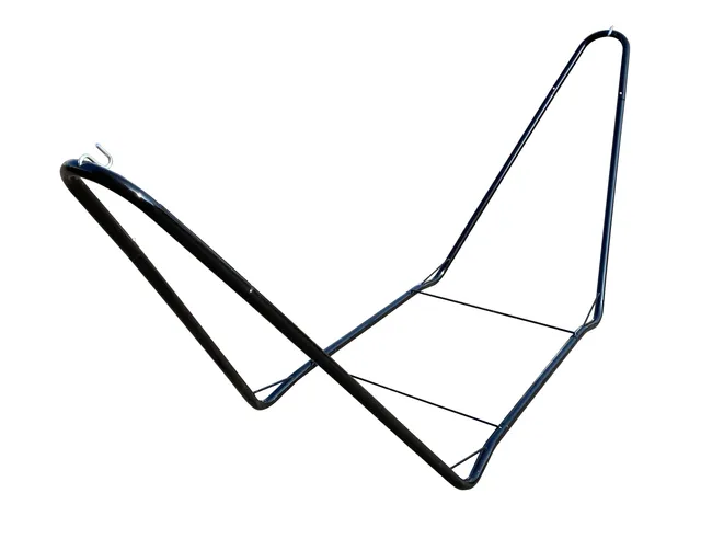 la-siesta-nautico-support-hamac-simple-chillounge-black-acier image 1