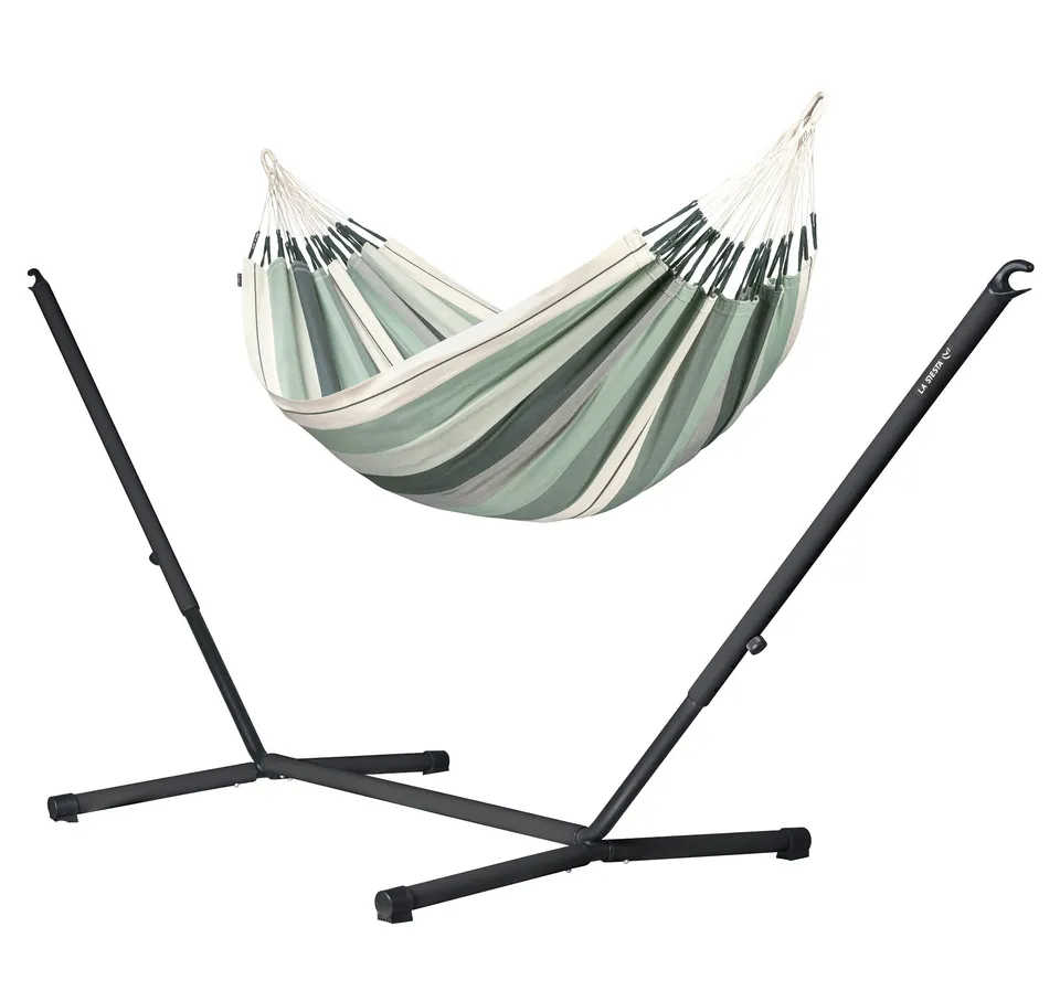 la-siesta-nautico-modesta-hamac-coton-bio-olive-king-400-cm image 1