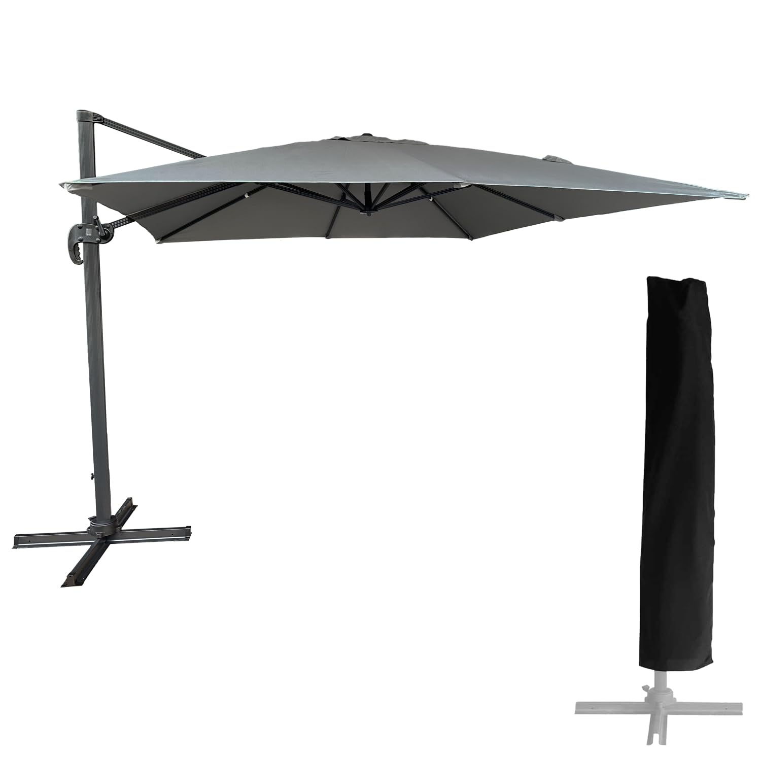 happy-garden-molokai-parasol-d-port-3x3m-noir image 8