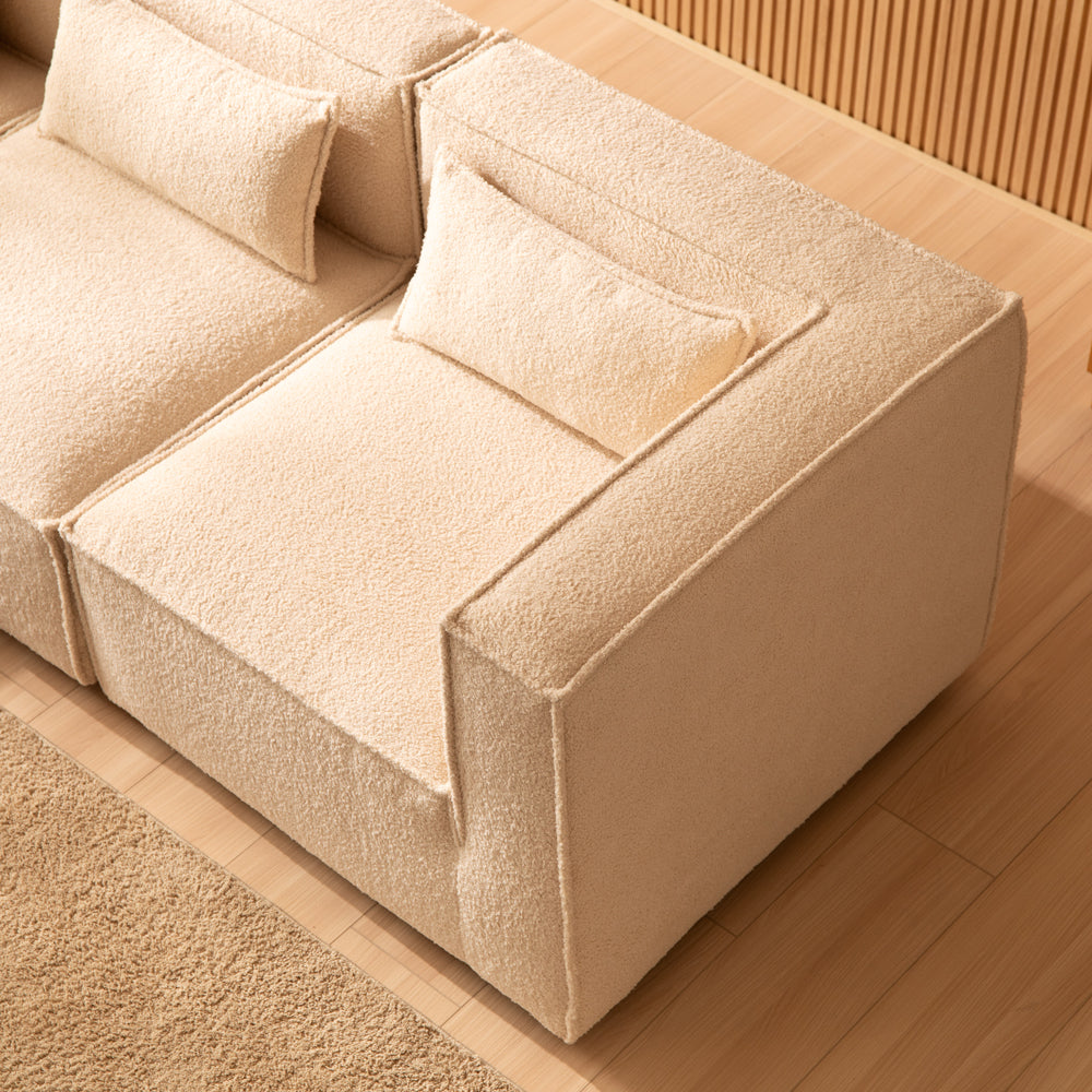 concept-usine-modular-canap-3-places-bouclette-beige image 5