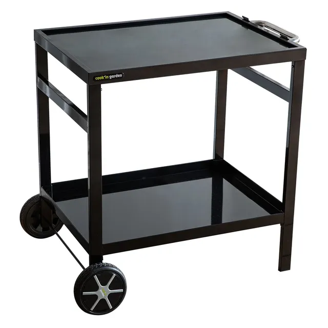 happy-garden-coban-desserte-plancha-m-tal-noir-roulettes image 1