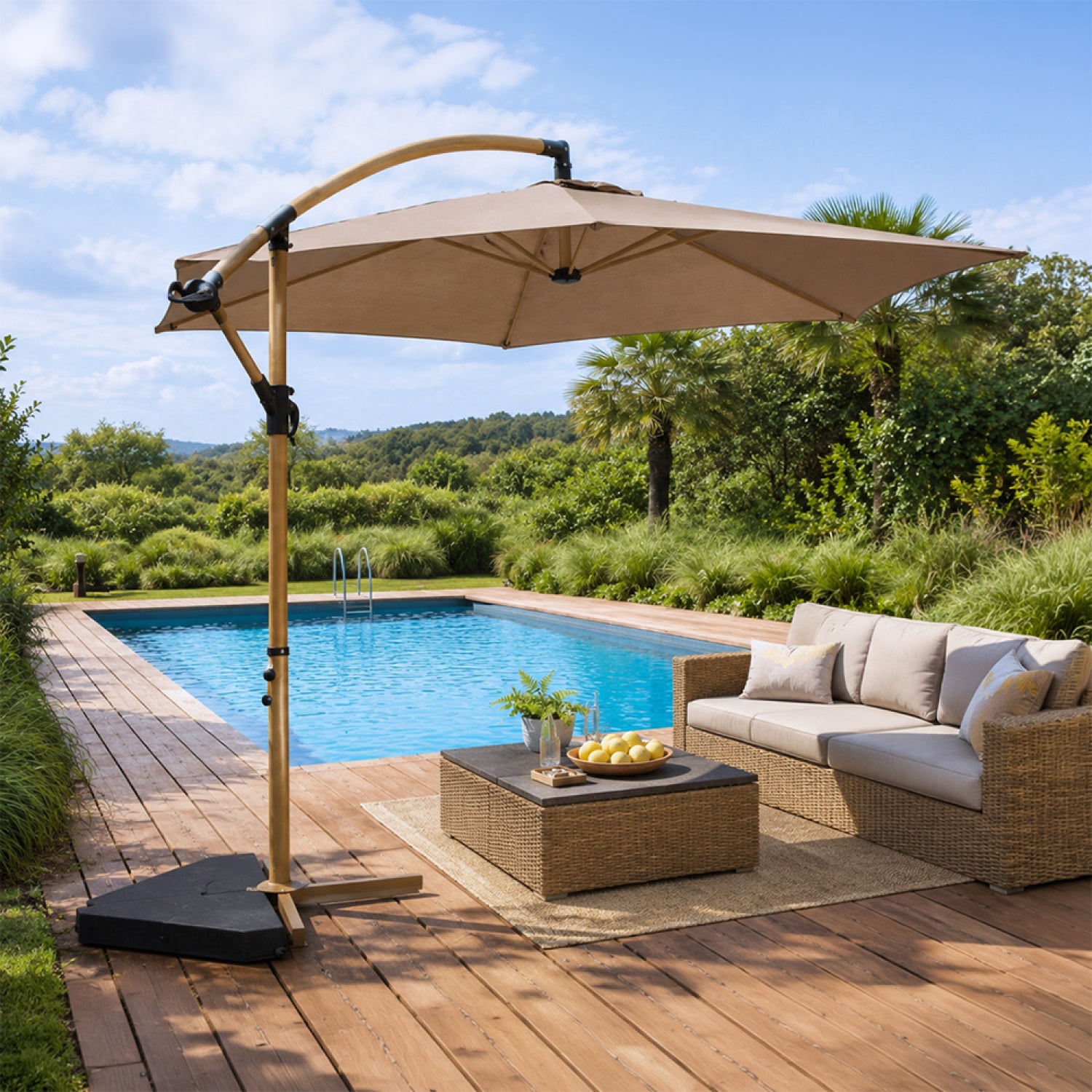 concept-usine-porticcio-parasol-d-port-300-cm-taupe-effet-bois image 3