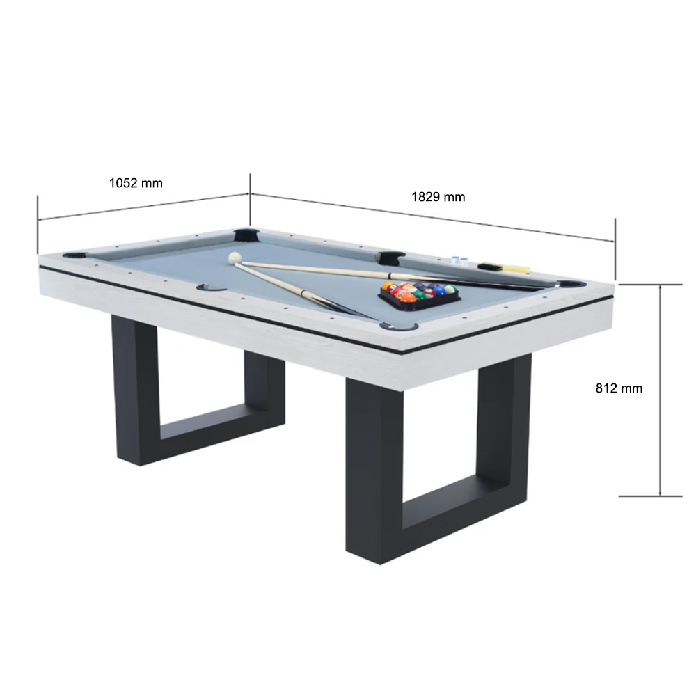 concept-usine-denver-billard-multijeux-bois-blanc-ping-pong image 8