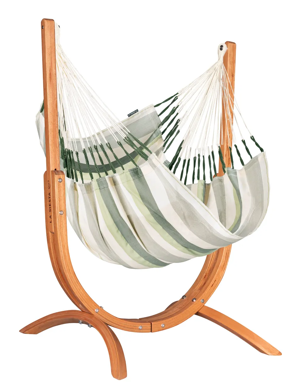 la-siesta-udine-fauteuil-suspendu-ext-rieur-cedar-avec-support image 1