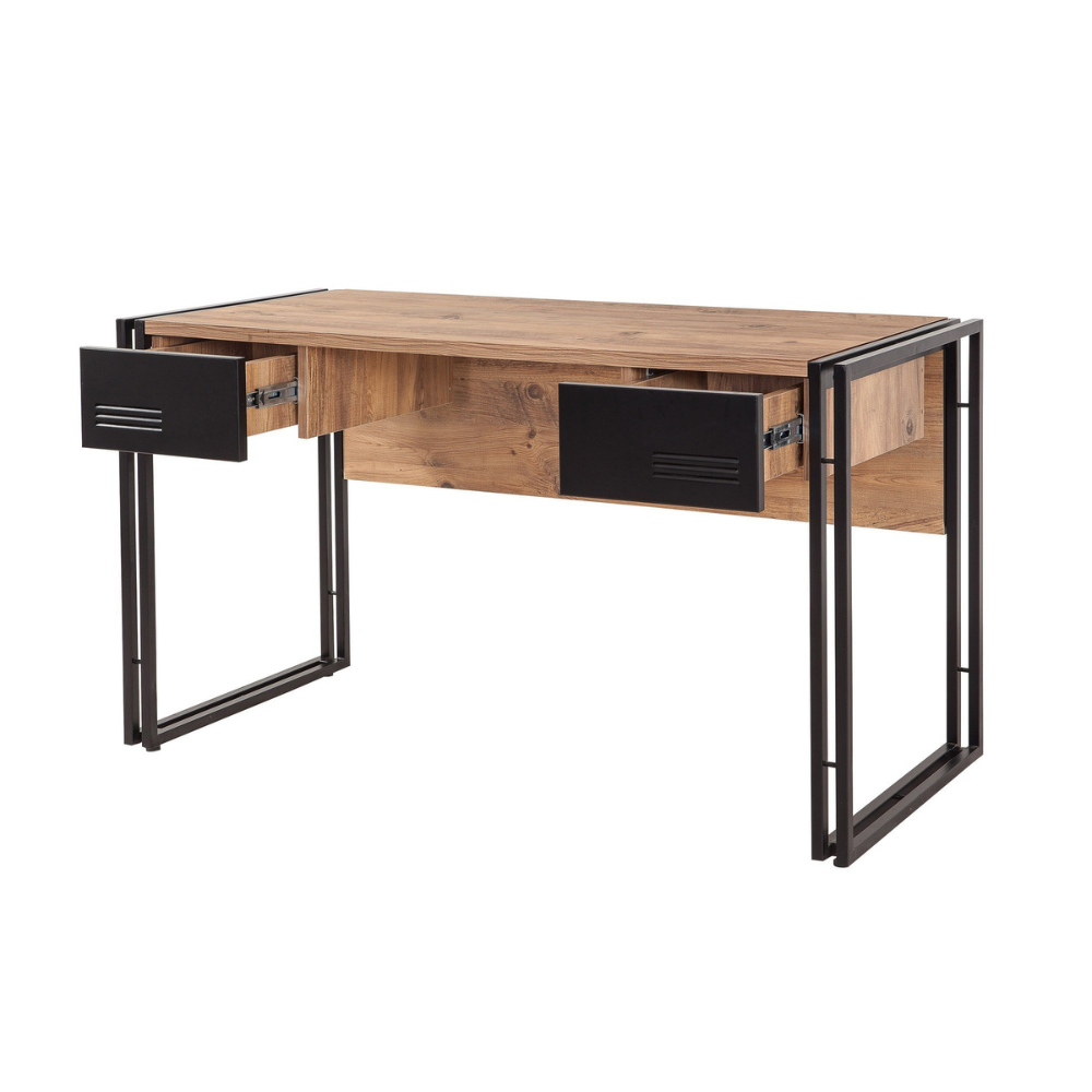 concept-usine-skirv-bureau-bois-m-tal-noir-avec-tiroirs image 3