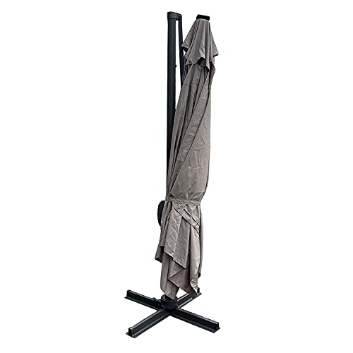 happy-garden-molokai-parasol-d-port-led-3x4-m-taupe image 6