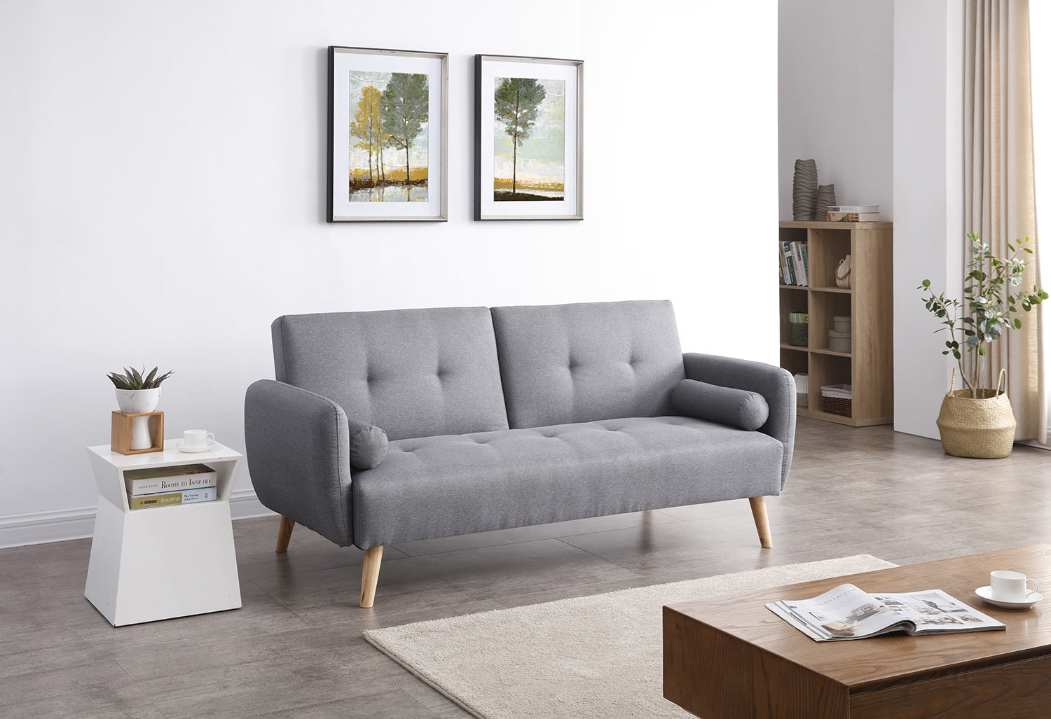 concept-usine-leska-canap-d-angle-convertible-tissu-gris-3-places image 4