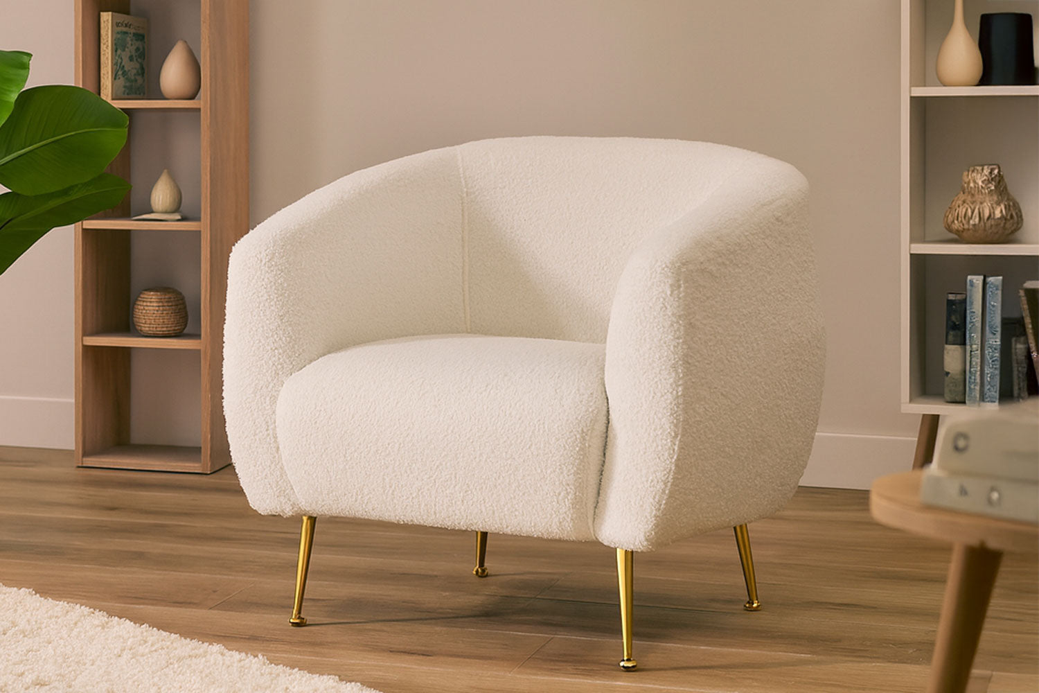concept-usine-garcia-fauteuil-bouclette-creme-1-place image 2