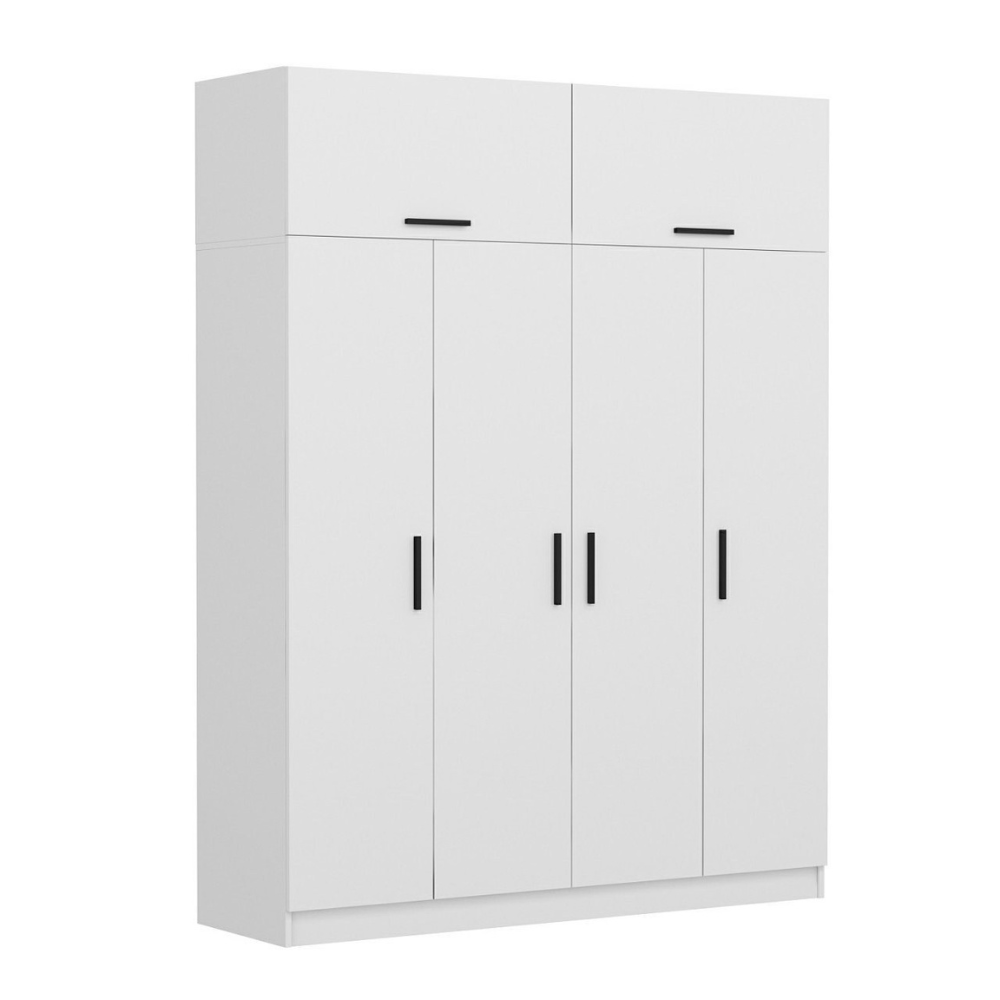concept-usine-foch-dressing-blanc-180-cm-avec-penderie image 5