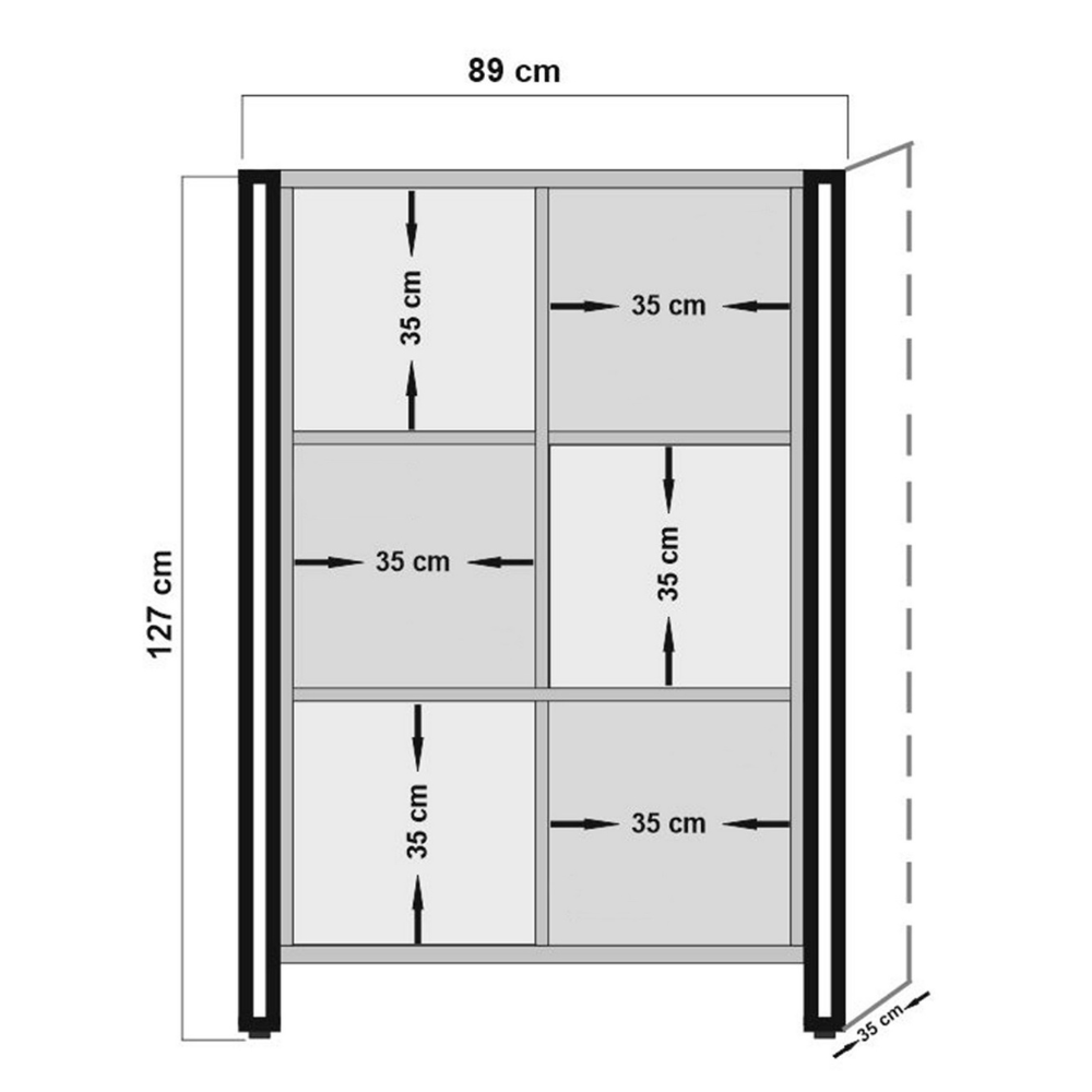 concept-usine-erna-meuble-rangement-salon-bois-noir-avec-portes image 6