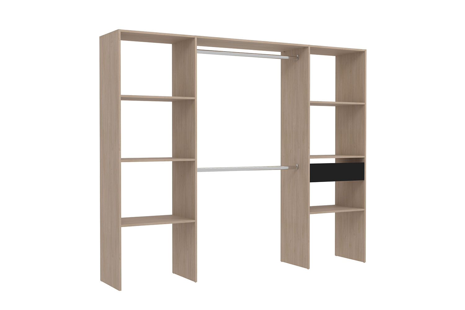 concept-usine-elys-e-dressing-blanc-220-cm-tiroir-penderie image 4
