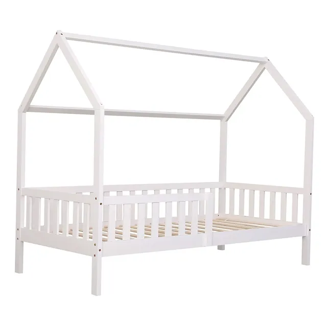 happy-garden-marceau-lit-cabane-blanc-190x90-pin image 1