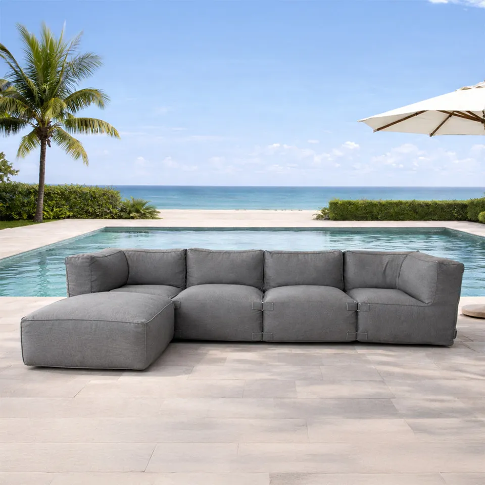 concept-usine-praiano-5-poufs-exterieur-modulable-beige image 1