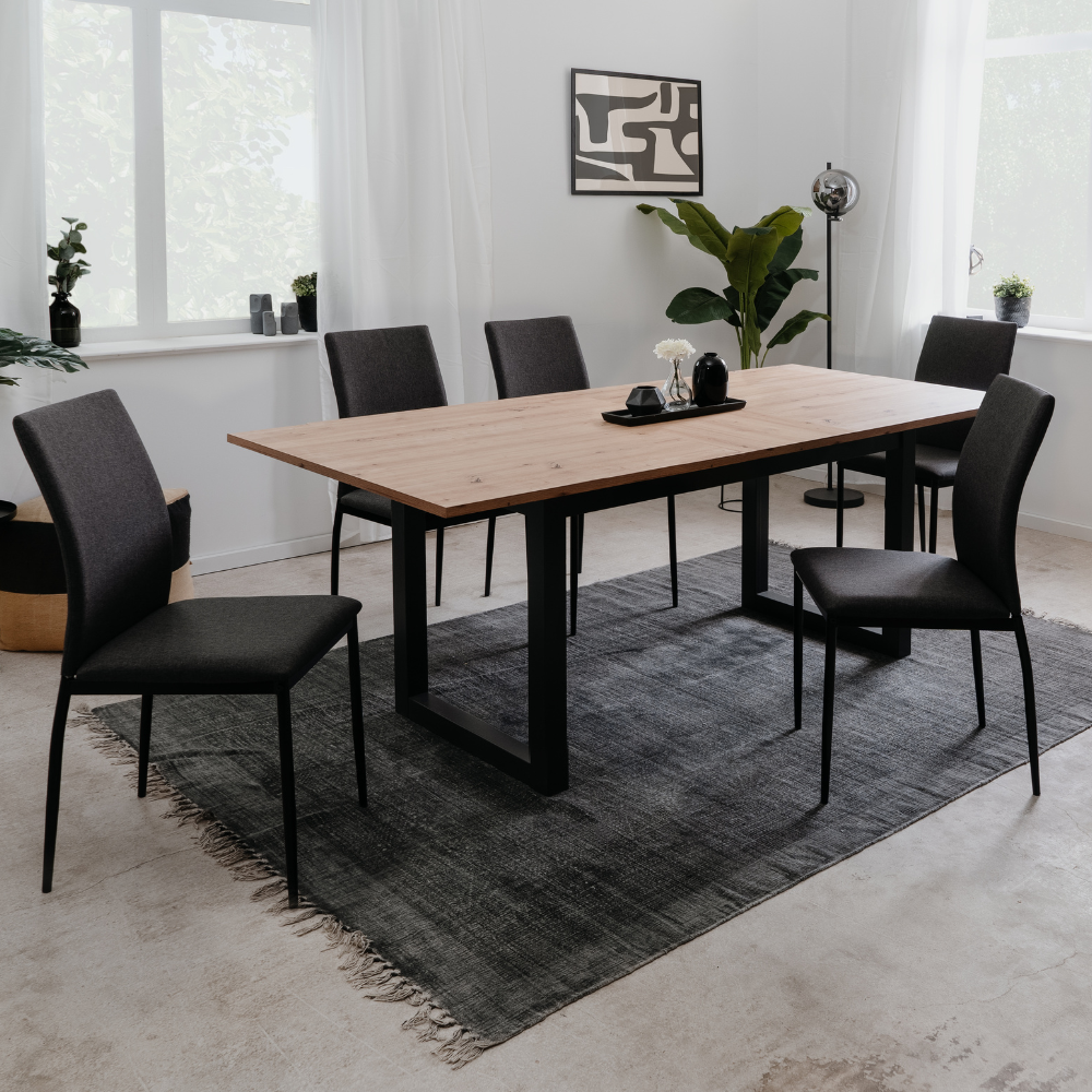 concept-usine-kotor-table-extensible-bois-10-places-industrielle image 2