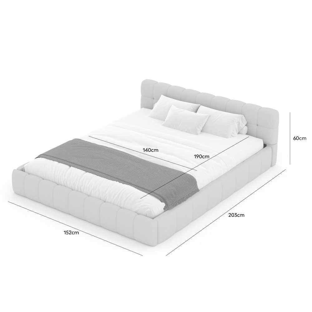 concept-usine-kansas-lit-velours-140x190-style-nuage-beige image 8