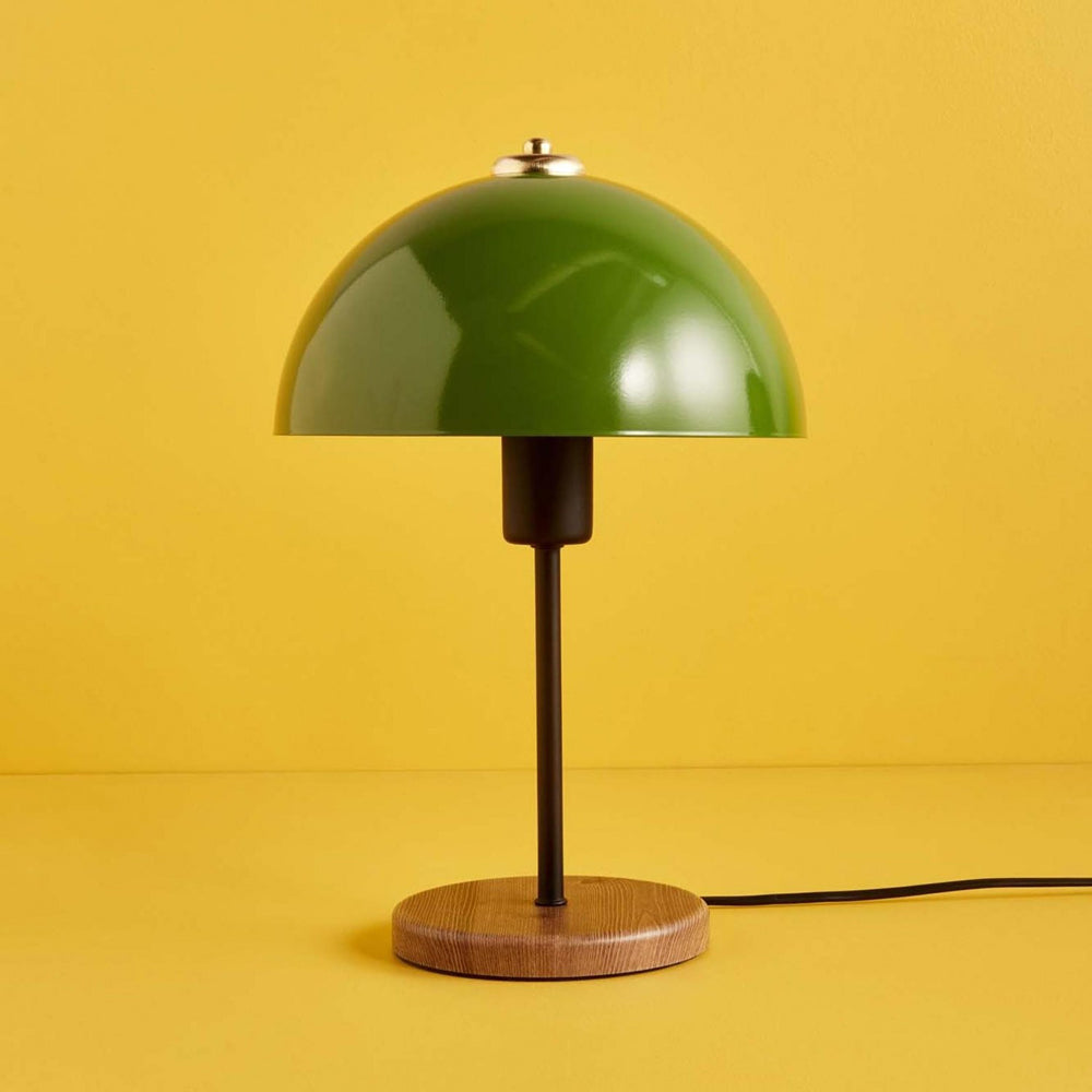 concept-usine-agnes-lampe-de-table-champignon-verte image 2