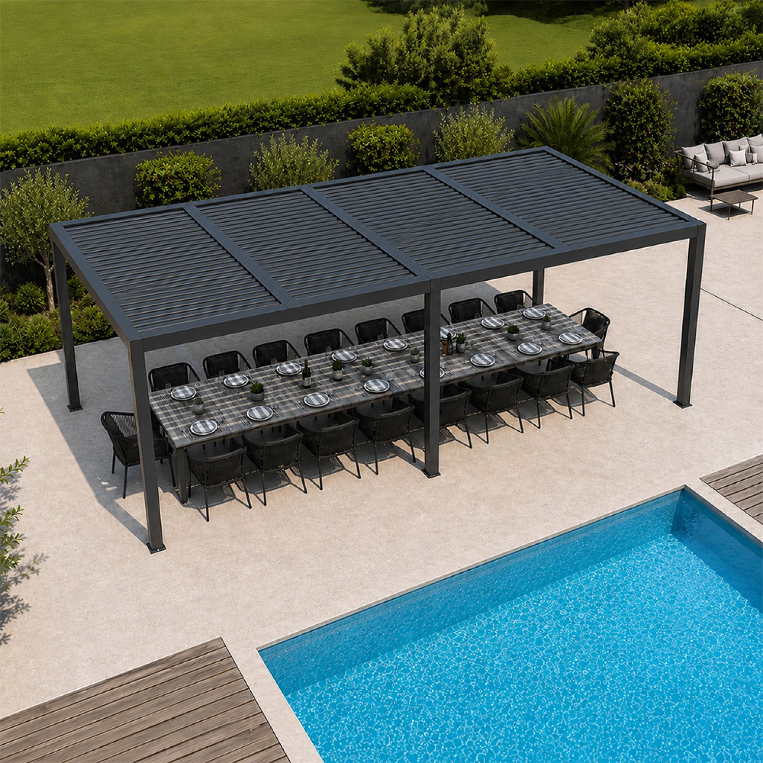 concept-usine-paros-pergola-bioclimatique-3x6m-noire-alu image 2