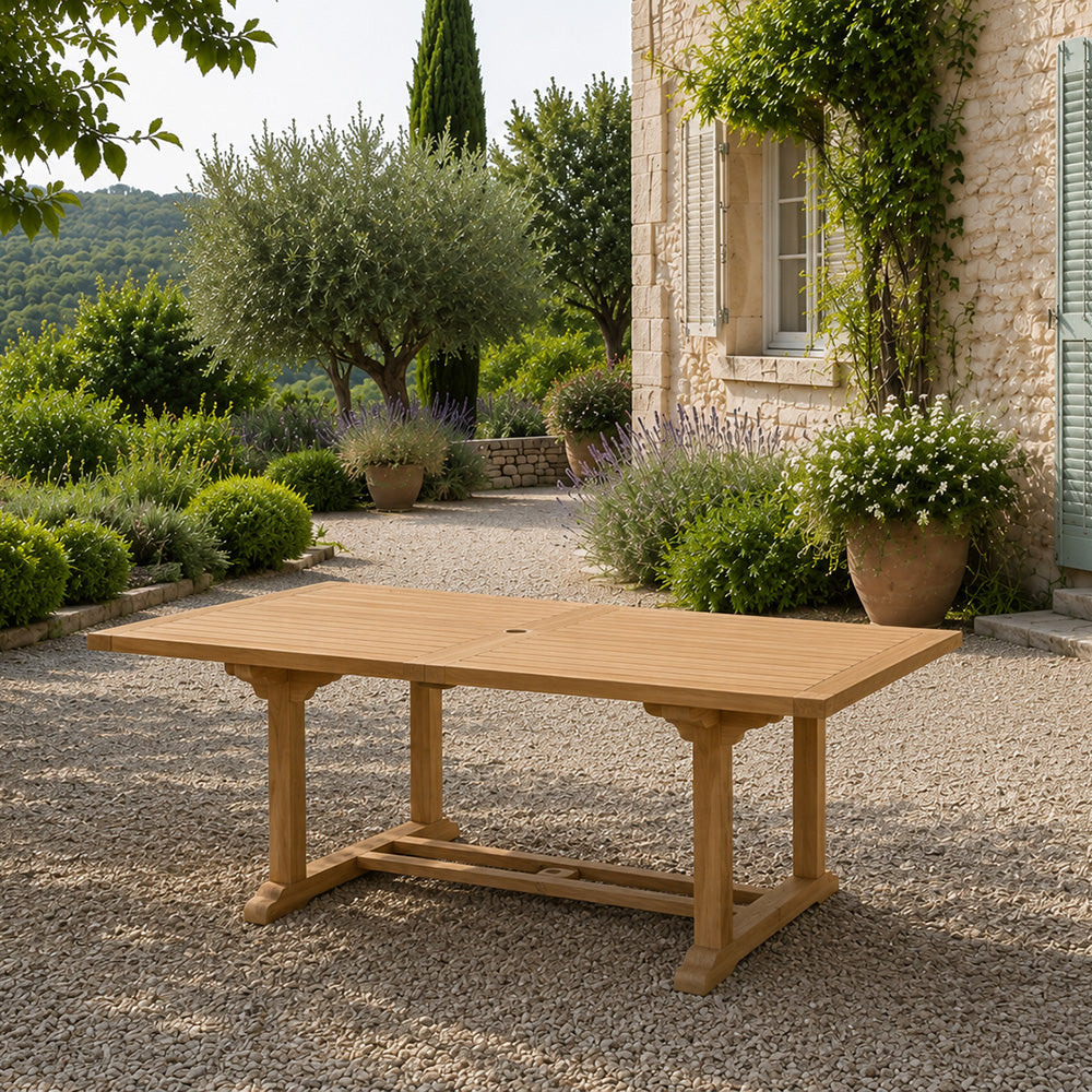 concept-usine-kajang-table-de-jardin-teck-extensible-300-cm-12-places image 4
