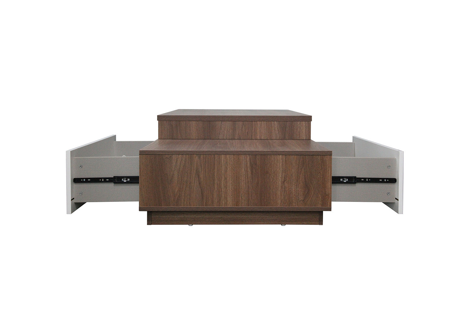 concept-usine-montreal-table-basse-bois-blanc-2-tiroirs image 5