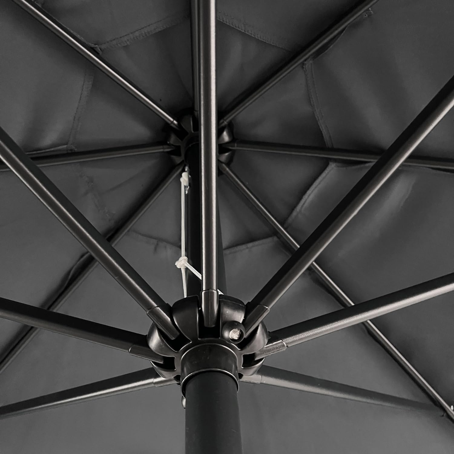 happy-garden-hapuna-parasol-droit-rond-3-30-m-gris image 5