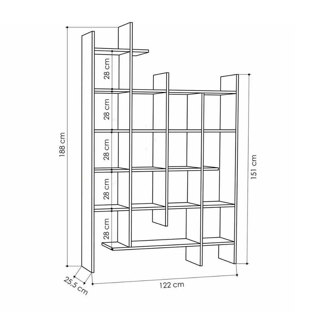 concept-usine-bok-biblioth-que-bois-ch-ne-15-tag-res image 5