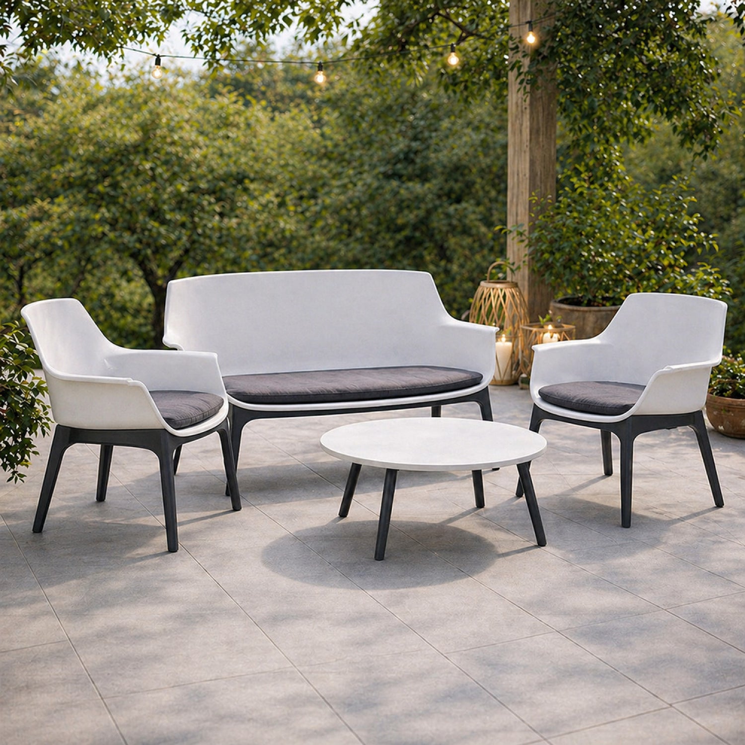 concept-usine-izmir-salon-de-jardin-4-places-blanc image 3