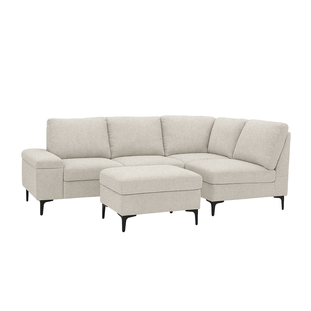 concept-usine-colchester-canap-d-angle-gris-anthracite-avec-pouf image 5