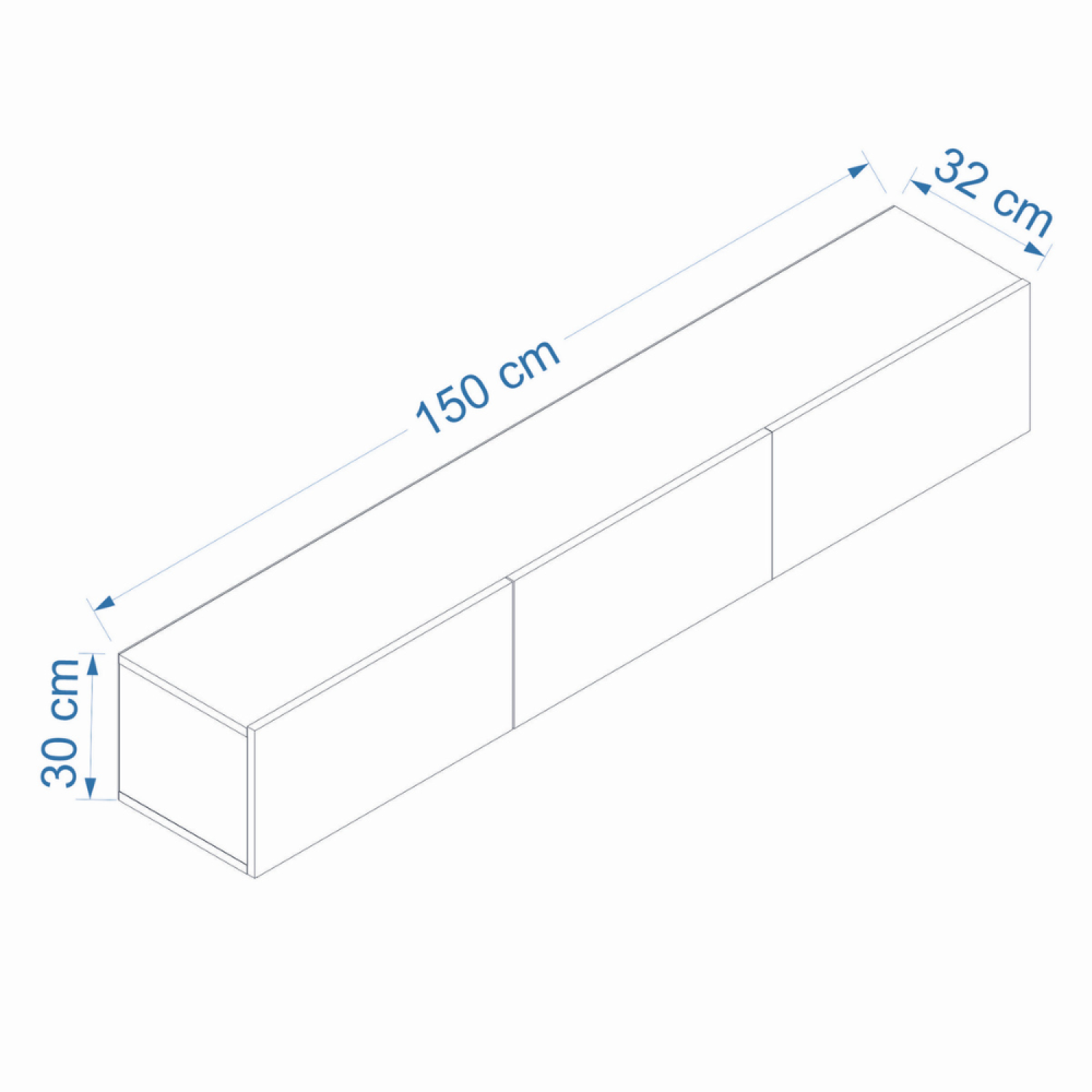 concept-usine-hal-meuble-tv-suspendu-gris-anthracite-150-cm image 5