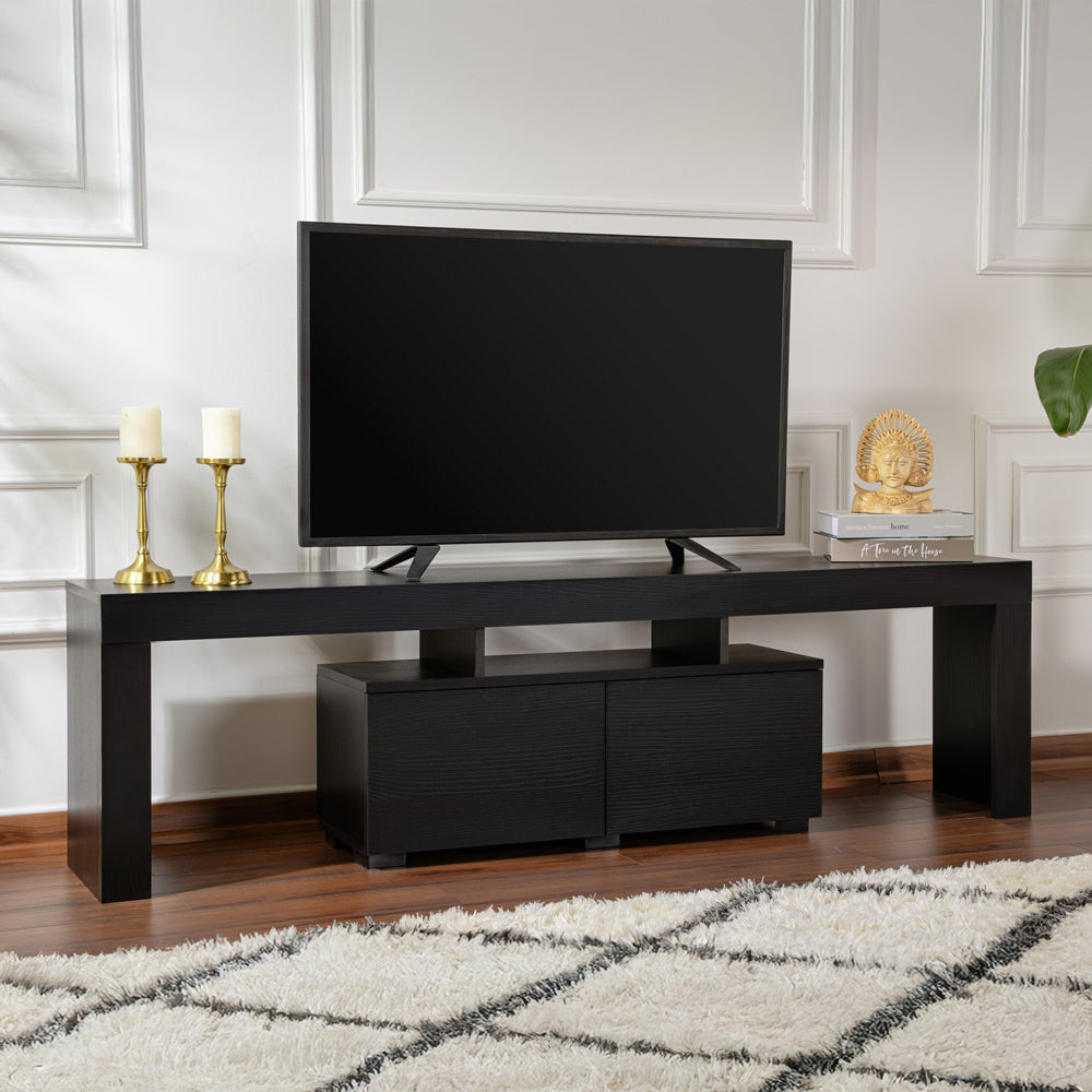 concept-usine-basi-meuble-tv-bois-noir-180-cm image 1