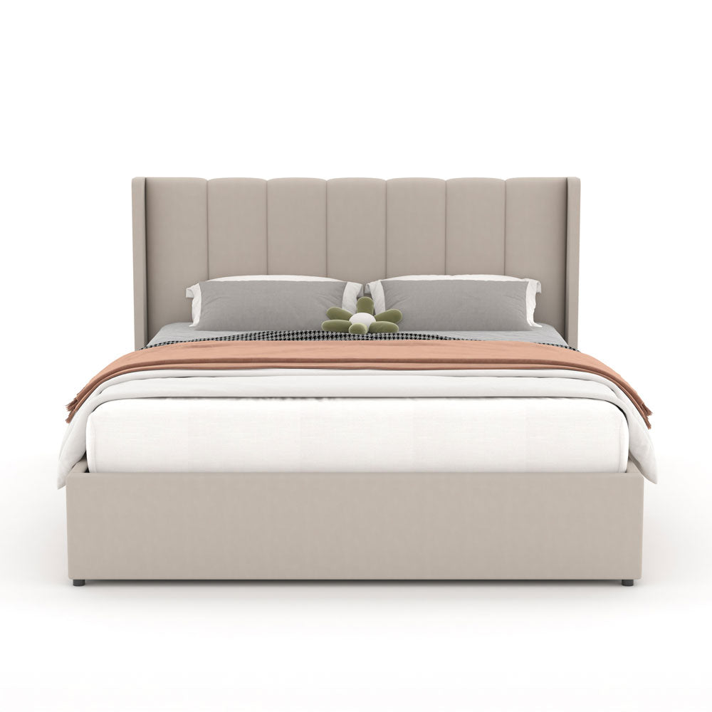 concept-usine-arlington-140x190-lit-coffre-velours-beige image 7