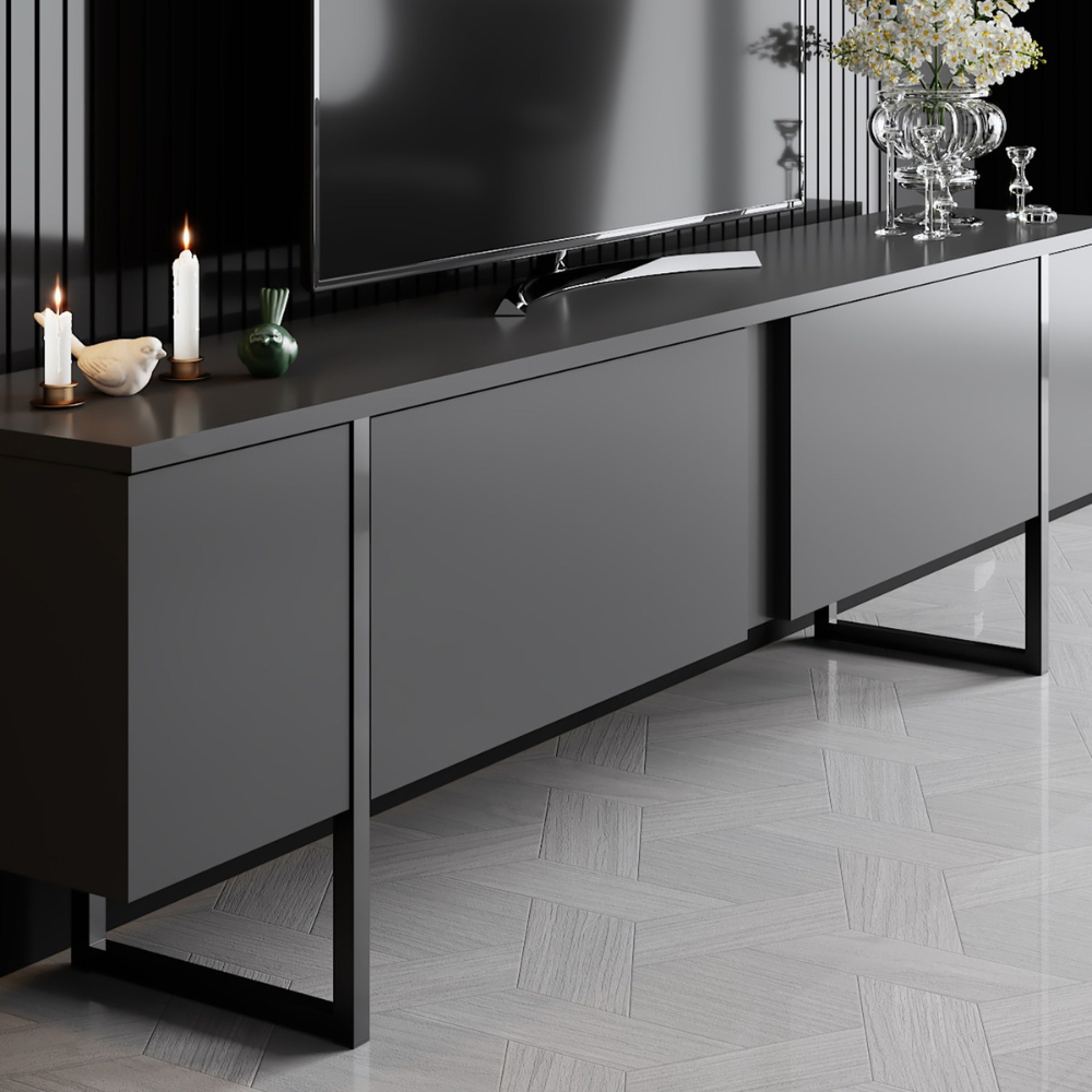 concept-usine-luxor-meuble-tv-blanc-180-cm-design image 2